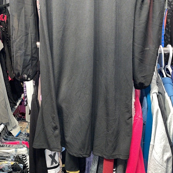 Maurice’s Long dress lace beads sequins mesh light weight designer size XS - Picture 9 of 9